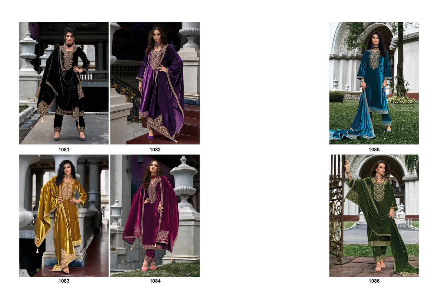 Velvet Designer Salwar Kameez