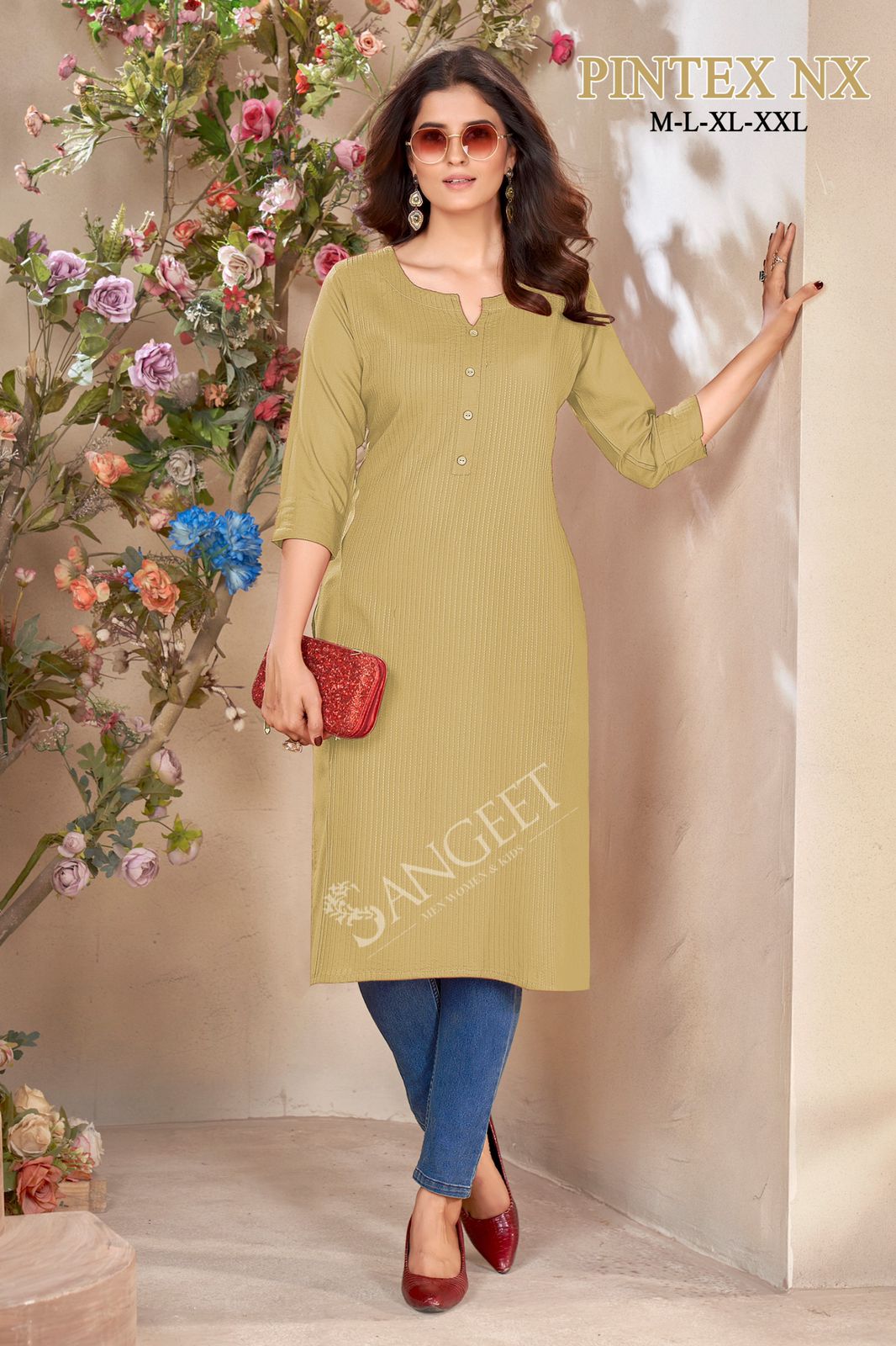 Pintex Kurti