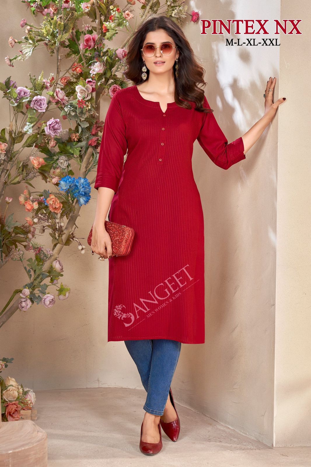 Pintex Kurti