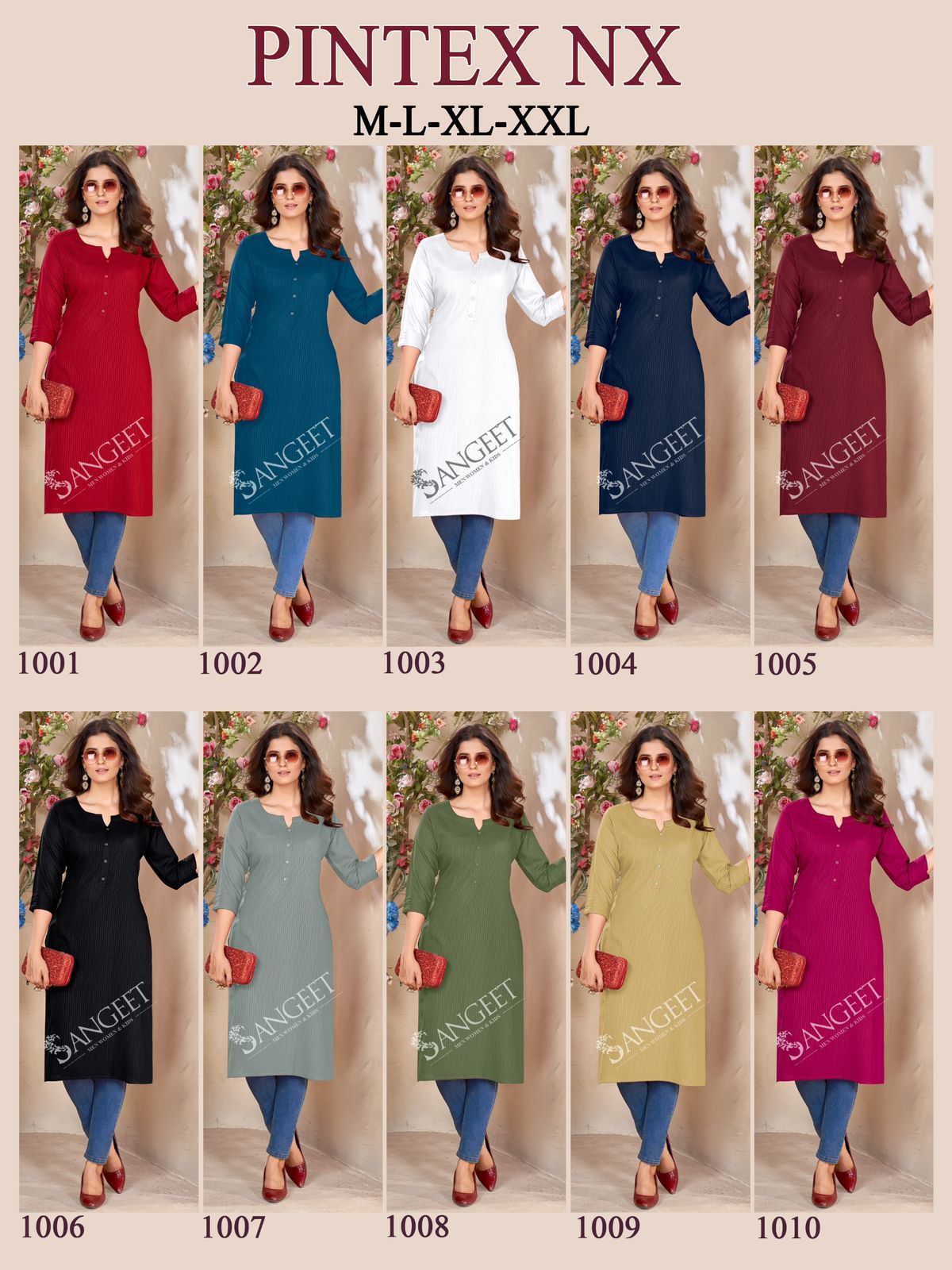 Pintex Kurti