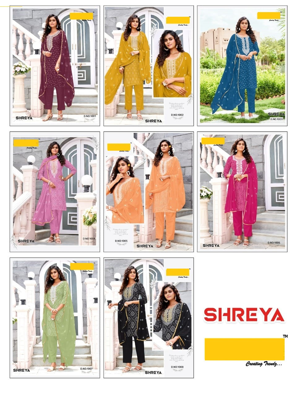 Kurti Set with Bottom & Dupatta "D-06"
