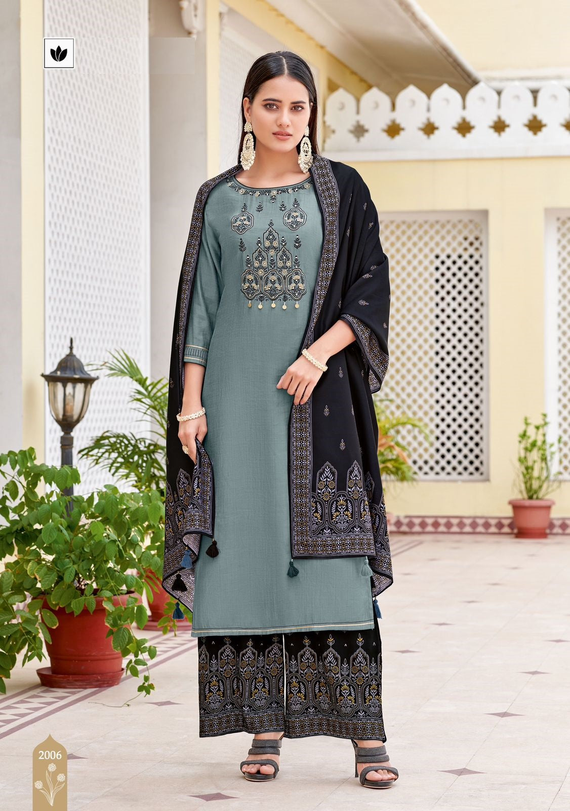 Salwar Kameez Set - Rayon print