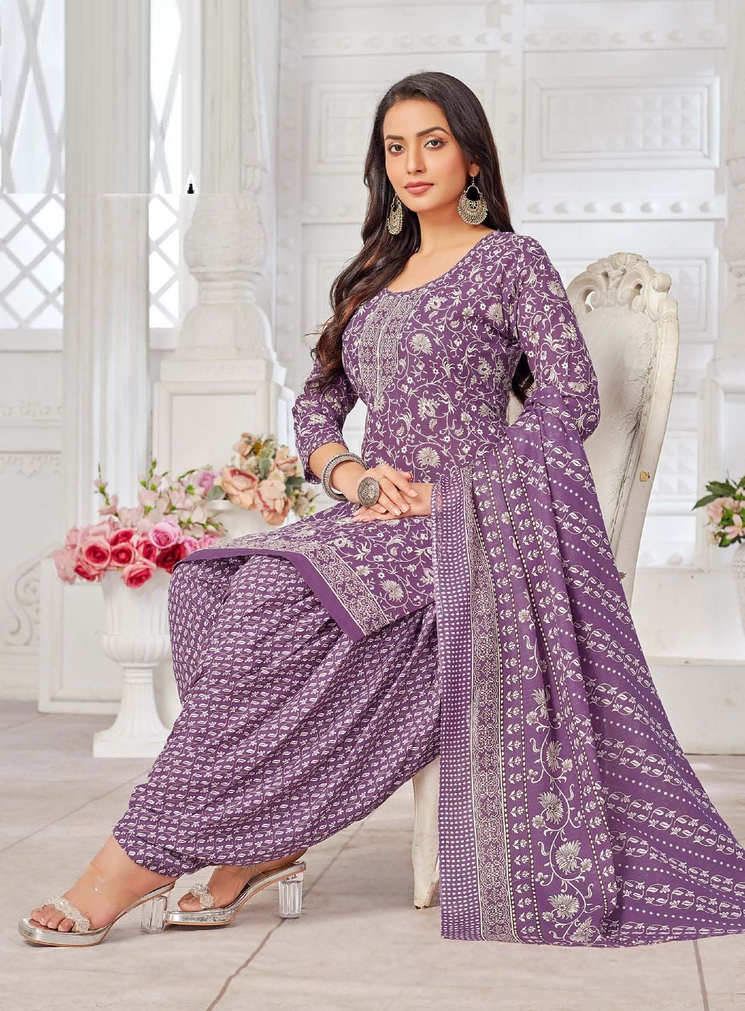 Kurti Set with Bottom and Dupatta "D-04"