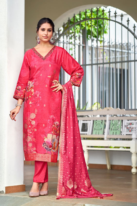 Kurti Set with Pant and Dupatta - D08