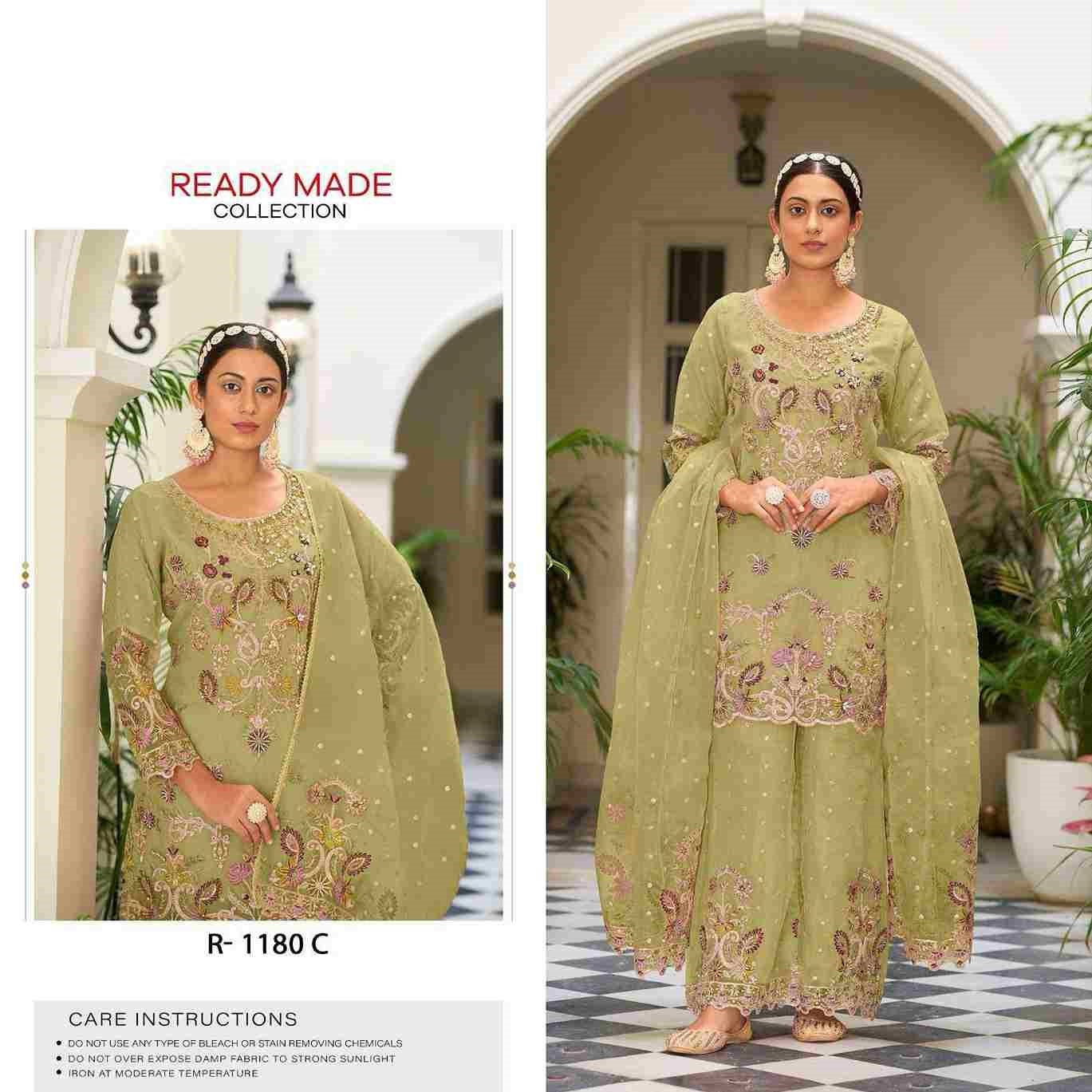 Organza Embroidered Suit DC-01
